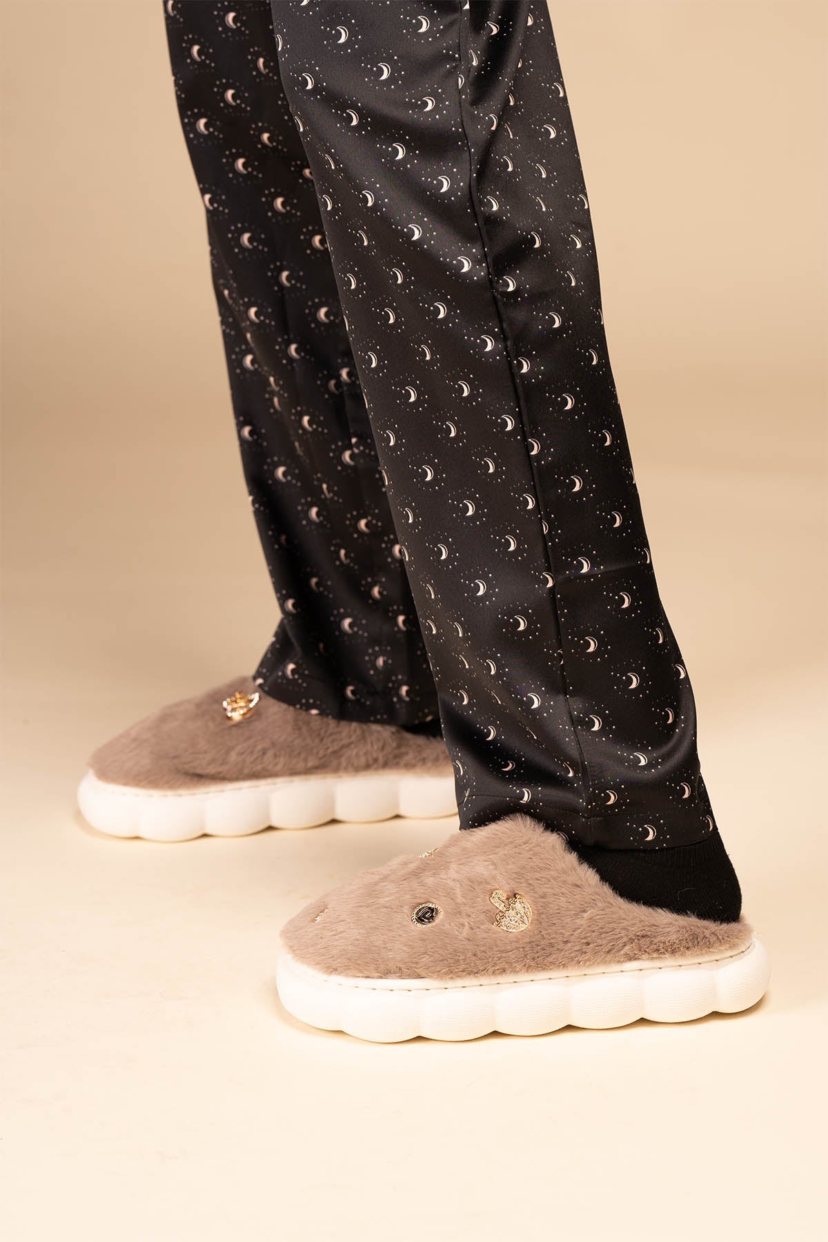 Pantufla Mujer Gris Litha Chinitown Chinitown